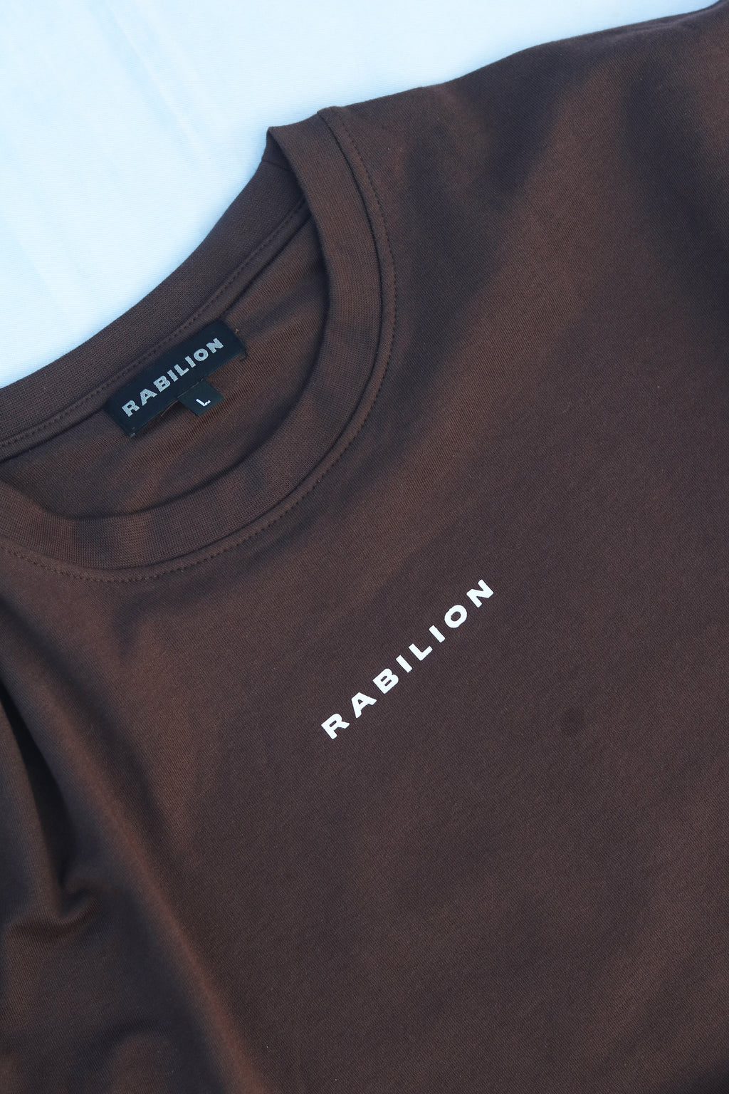 Cotton Boxy Fit Oversize T-Shirt Brown