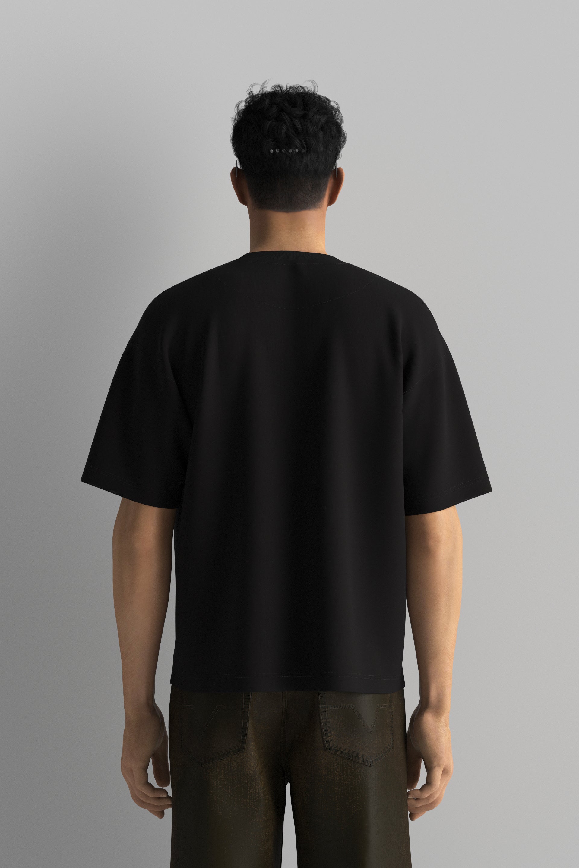 Puff Print Pocket | Boxy Fit Drop Shoulder